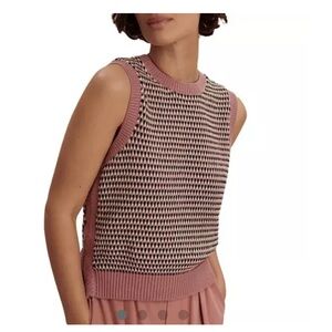 NWT Varley Knowles Textured Knit Vest